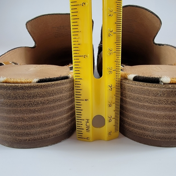 Madewell The Willa Loafer Mule in Striped Calf Hair, Size 9.5 - Picture 9 of 15